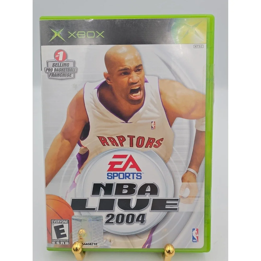 NBA Live 2004 Microsoft Xbox EA Sports Basketball Game Complete Tested CIB
